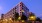 Riverpoint exterior lit at night