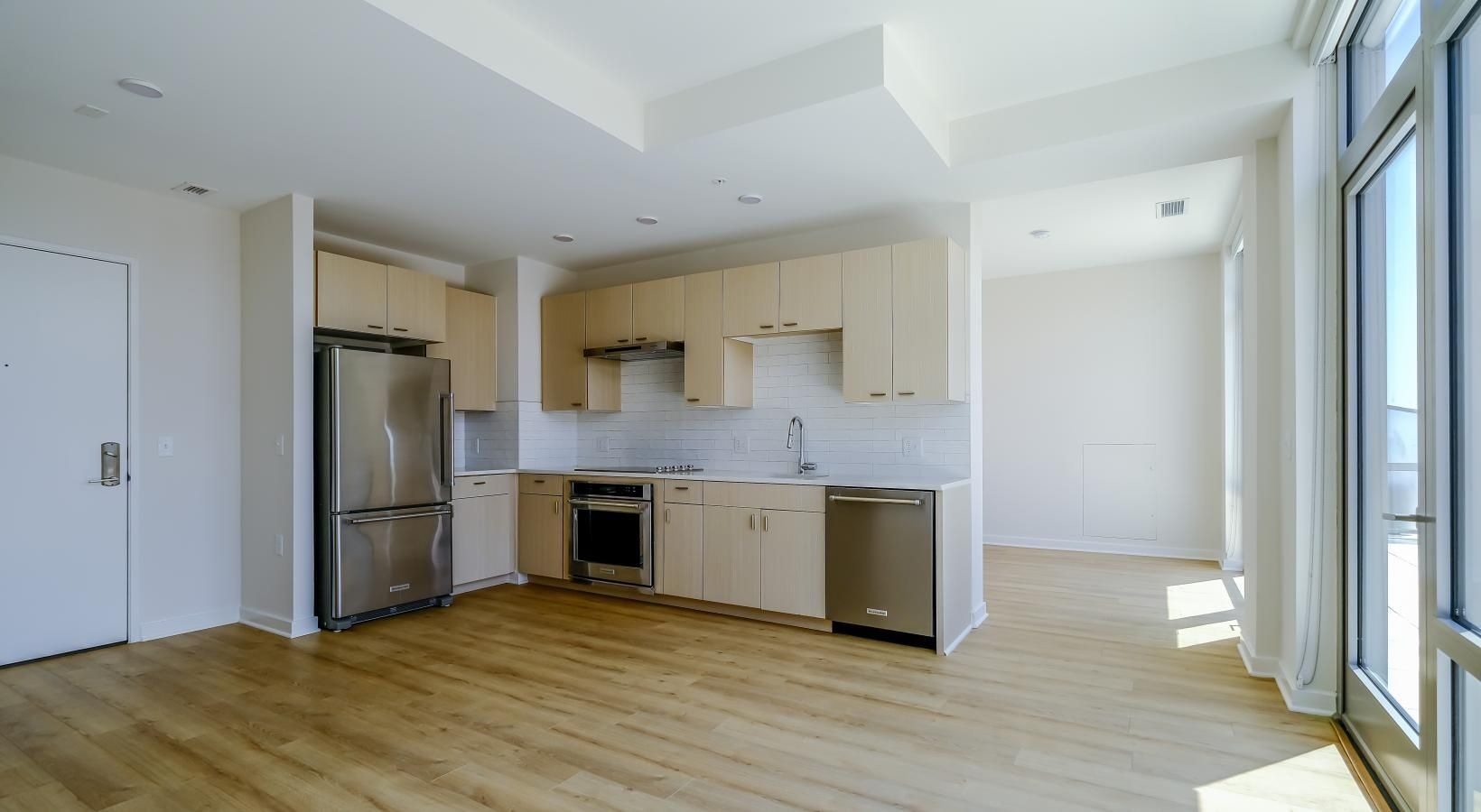 Spacious kitchens with thoughtful details wide open kitchen and living spaces