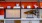 a shelf with objects on it