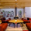lounge in a bright room with ample seating